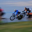 track cyclist sprint